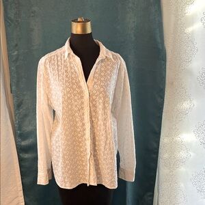 Loft Elegant White Women's Top